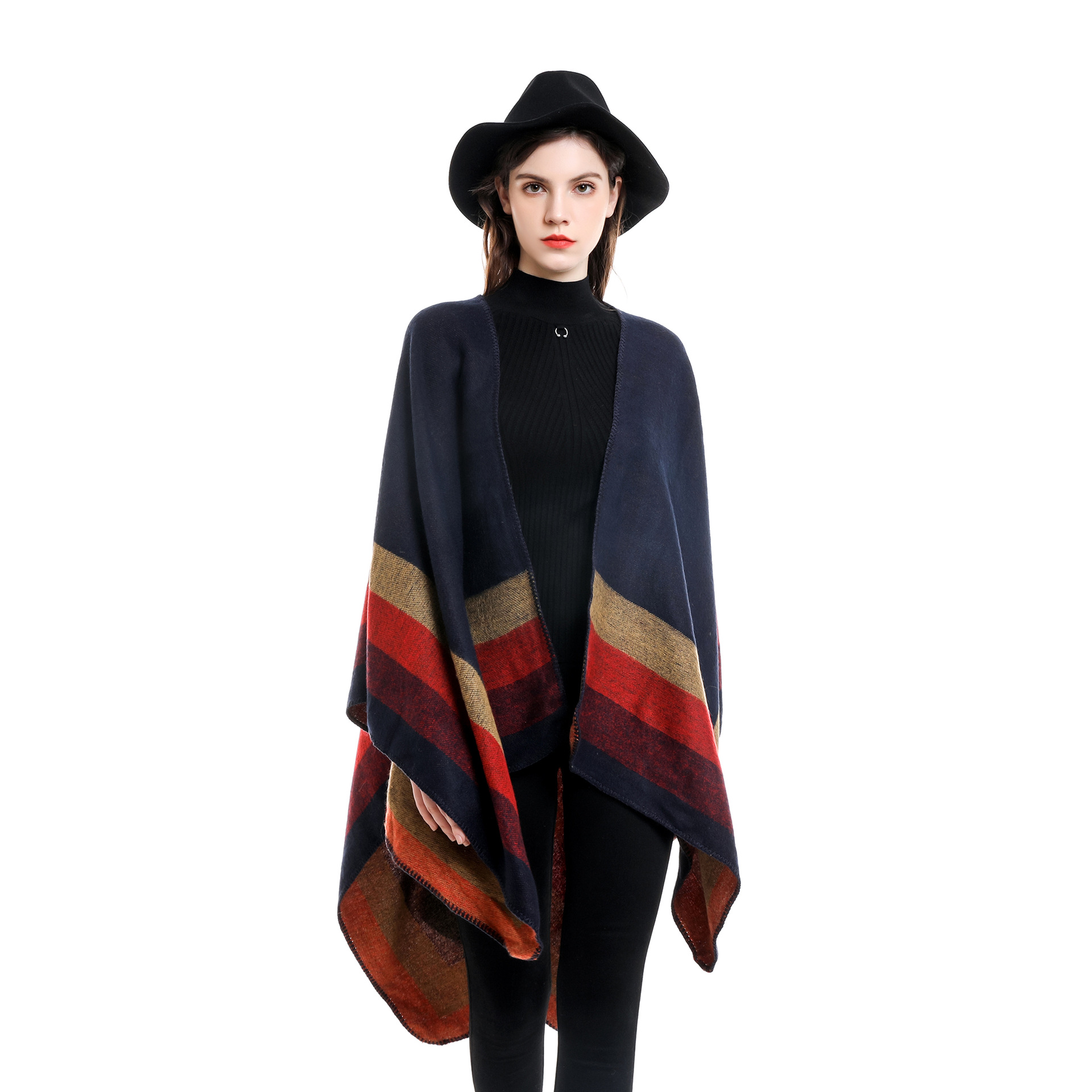 2024 New Fashion Winter Warm P - Women'S Fashion Poncho recension och pris