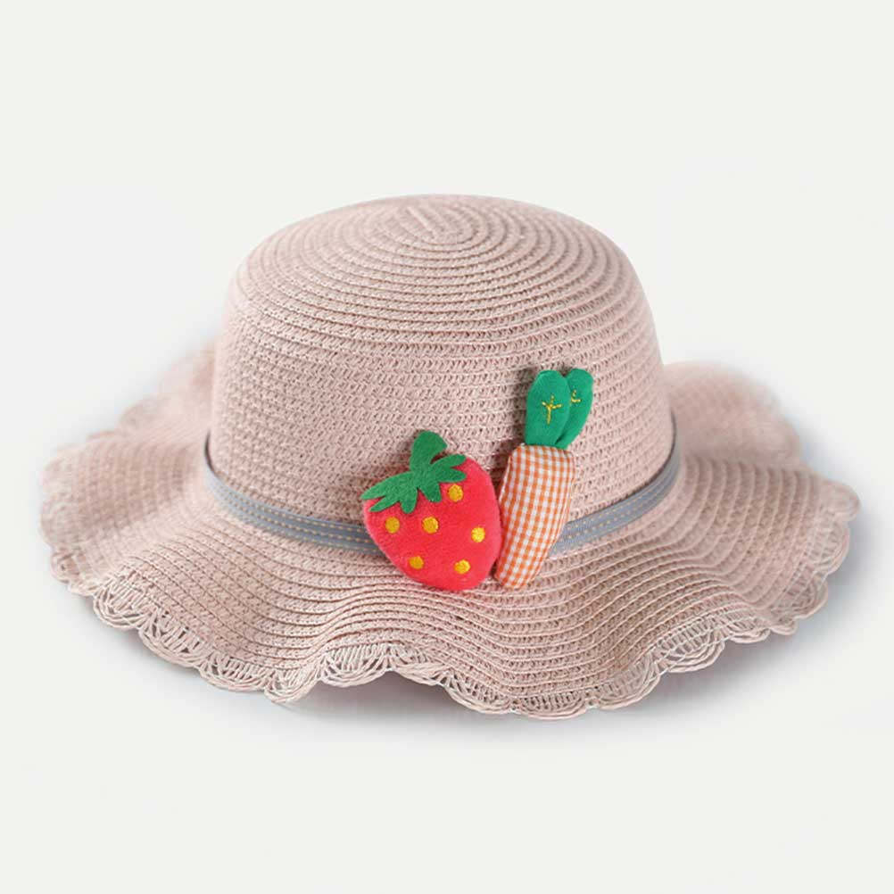 1Set Kids Straw Sun Protection - Straw Hat Summer recension och pris