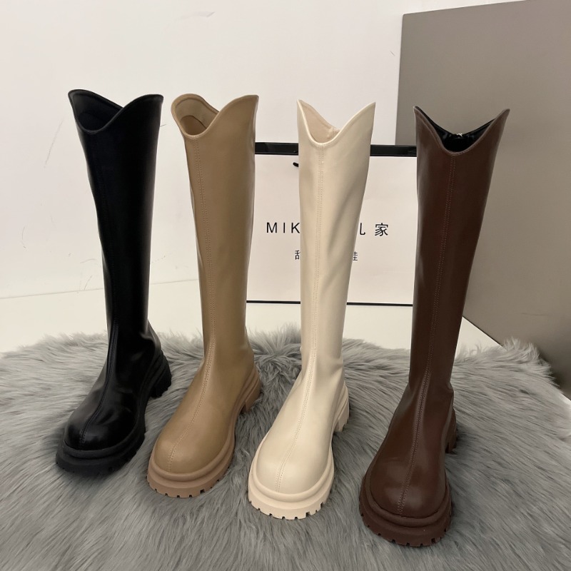 Retro Bare Colored Boots Women - Winter Fashion Women Boots recension och pris