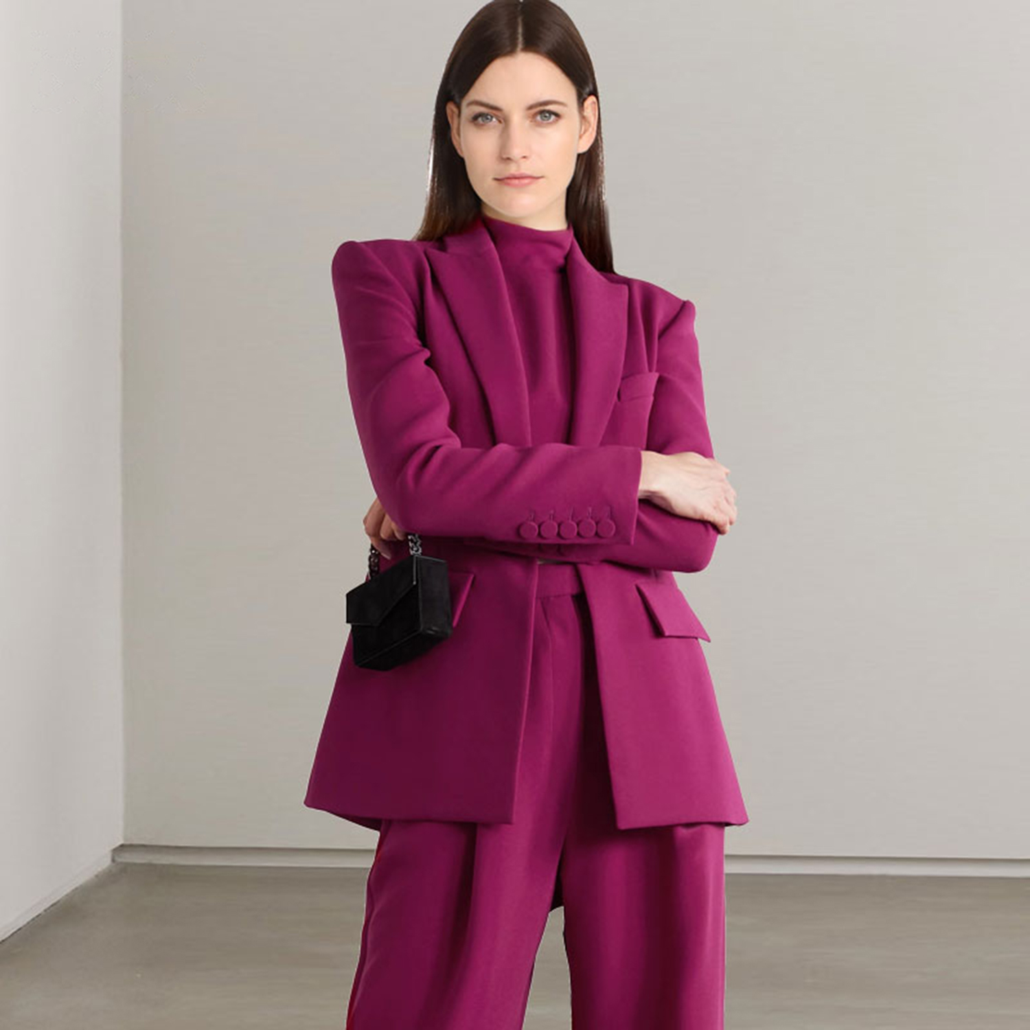Allingentle Red Lapel Women's  - Women'S Fashion Jackets recension och pris