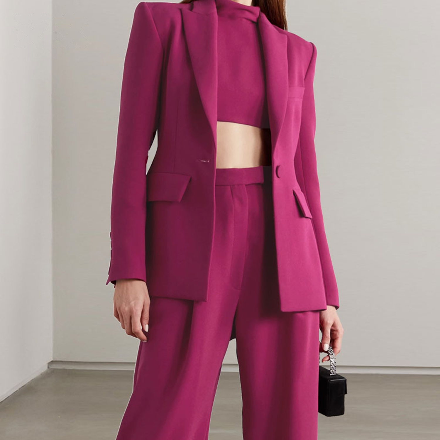 Allingentle Red Lapel Women's  - Women'S Fashion Jackets recension och pris