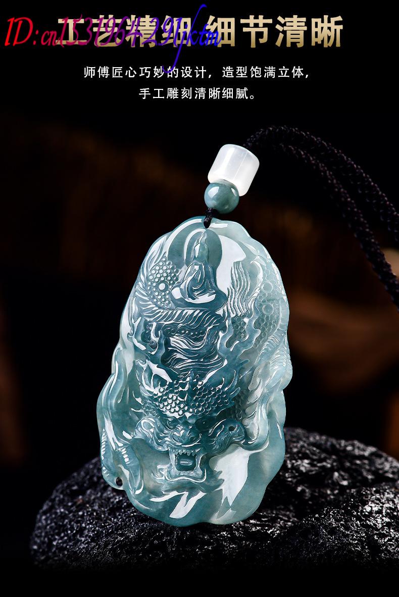 Natural Burmese Jadeite Dragon - Women Fashion Designers recension och pris