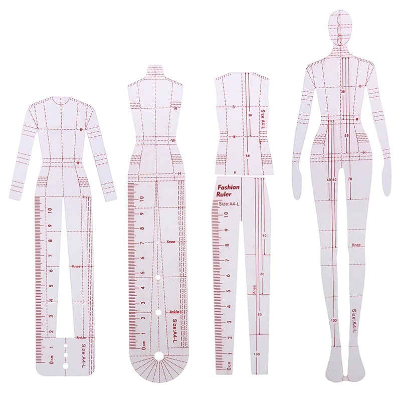 1 Set Women Fashion Drawing Ru - Women Fashion Figure Template recension och pris