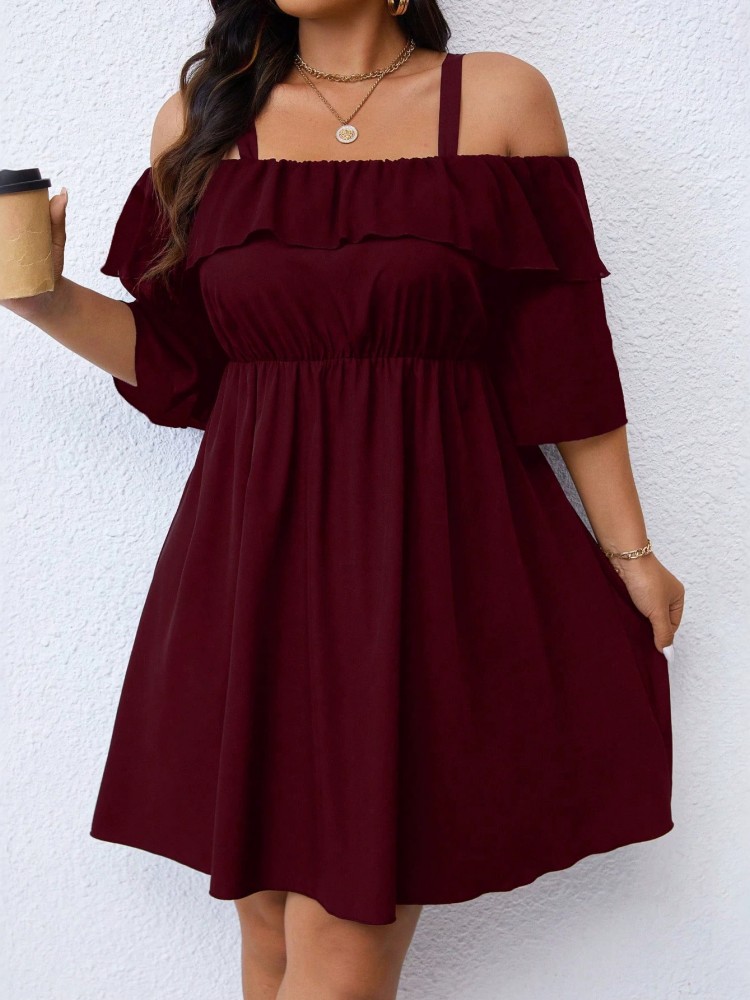 XL-5XL Plus Size Clothes Dress - Xl Women'S Fashion recension och pris