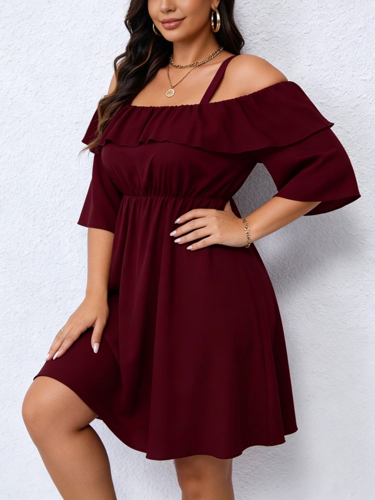 XL-5XL Plus Size Clothes Dress - Xl Women'S Fashion recension och pris