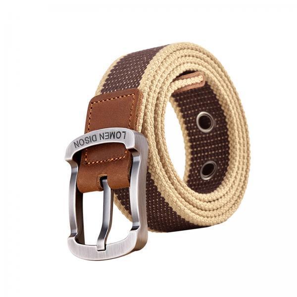 Wide Canvas Belt with PU Leath - Women'S Fashion Utility Belt recension och pris