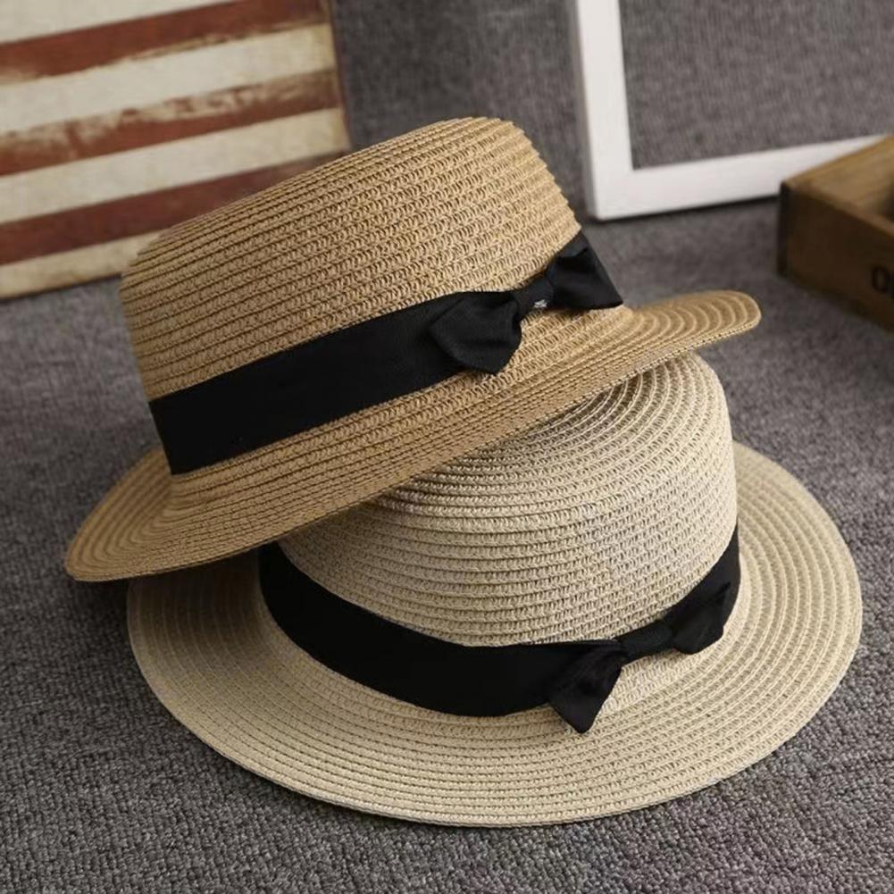 Beach Straw Hat Flat Top Wide  - Straw Hat Summer recension och pris
