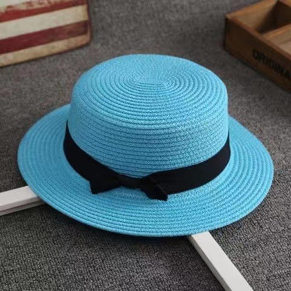 Beach Straw Hat Flat Top Wide  - Straw Hat Summer recension och pris