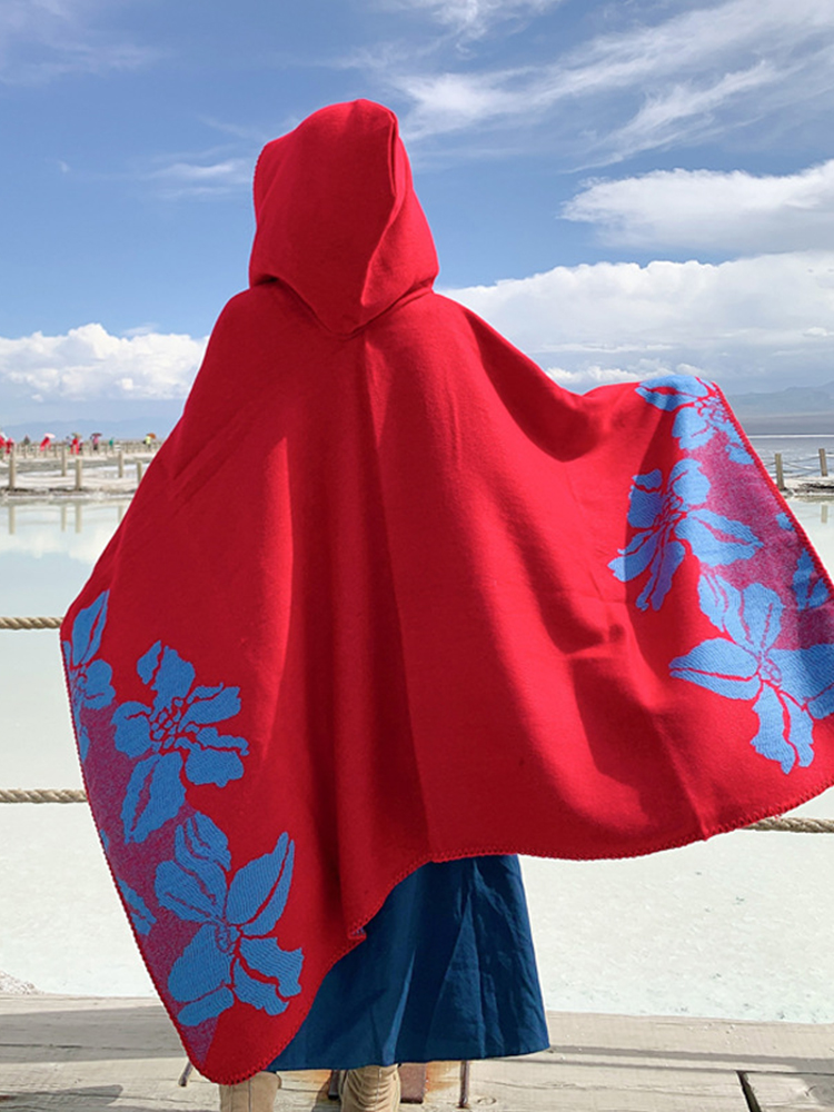 Fashion Imitation Cashmere Wom - Women'S Fashion Poncho recension och pris