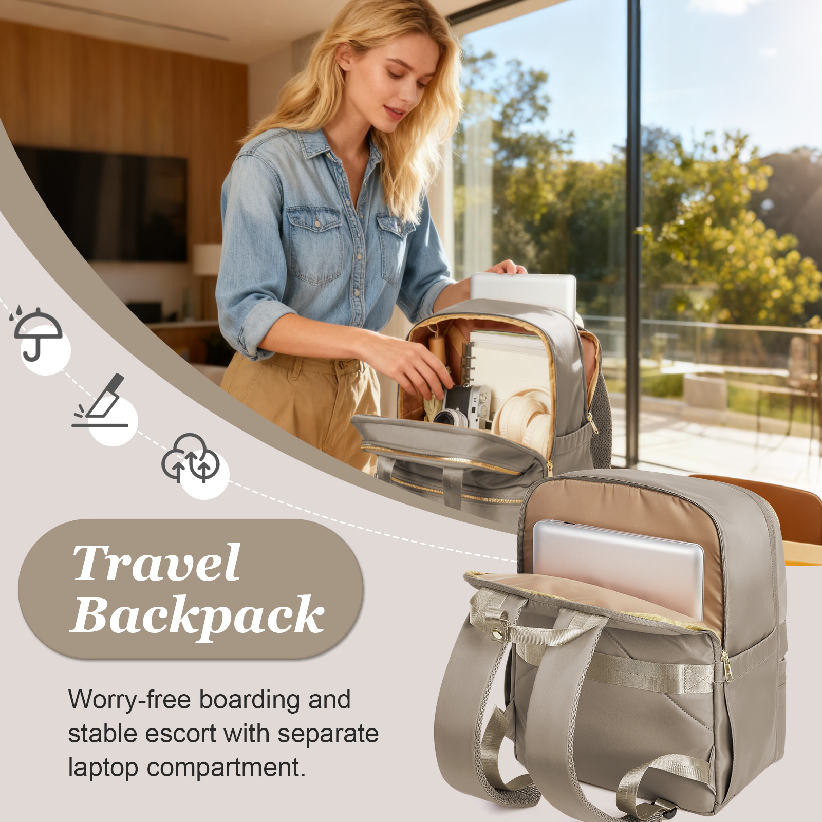 Ryanair 40x30x20 Travel Backpa - Women'S Fashion Belts recension och pris