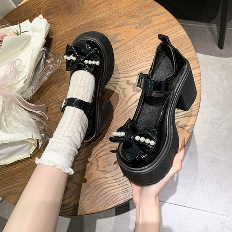 2026 Lolita Shoes Black Super  - Women Fashion Store recension och pris