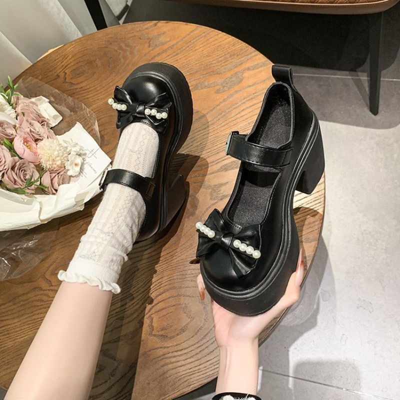 2026 Lolita Shoes Black Super  - Women Fashion Store recension och pris