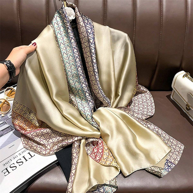 2024 Silk Scarves Women Luxury - Women'S Fashion Poncho recension och pris