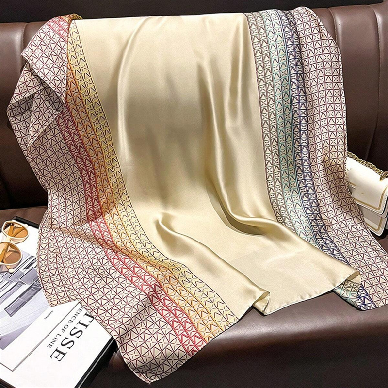 2024 Silk Scarves Women Luxury - Women'S Fashion Poncho recension och pris