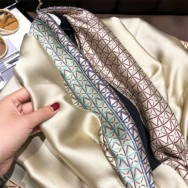 2024 Silk Scarves Women Luxury - Women'S Fashion Poncho recension och pris