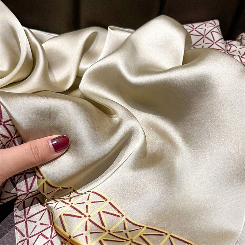 2024 Silk Scarves Women Luxury - Women'S Fashion Poncho recension och pris