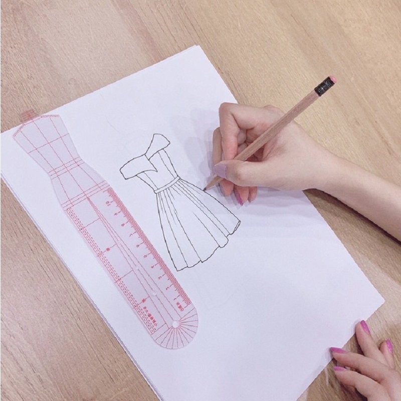 Women Fashion Drawing Ruler Fi - Women Fashion Figure Template recension och pris