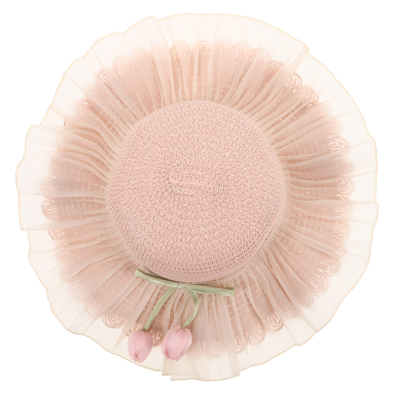 Girl Summer Straw Sun Hat Adju - Straw Hat Summer recension och pris