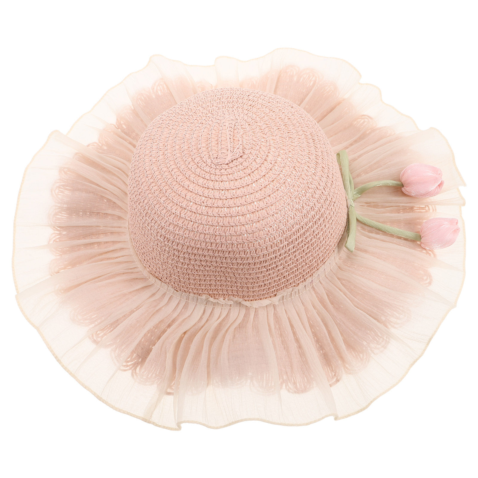 Girl Summer Straw Sun Hat Adju - Straw Hat Summer recension och pris