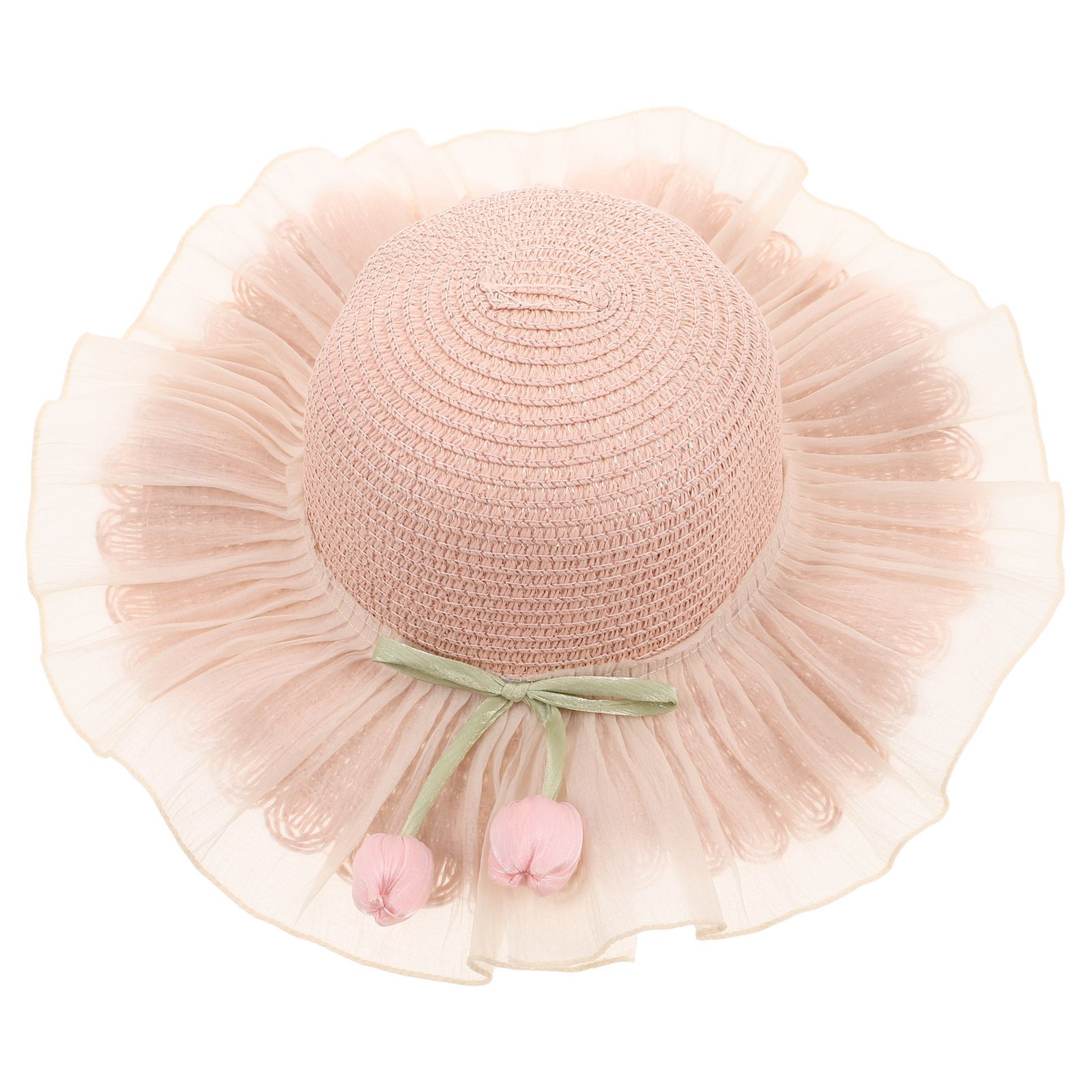 Girl Summer Straw Sun Hat Adju - Straw Hat Summer recension och pris