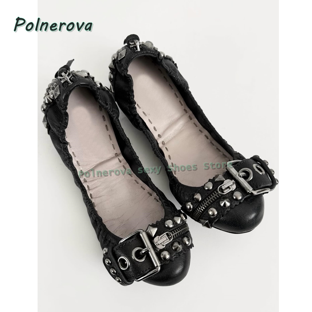 Rivet Belt Buckle Mary Jane Sh - Women Fashion Store recension och pris