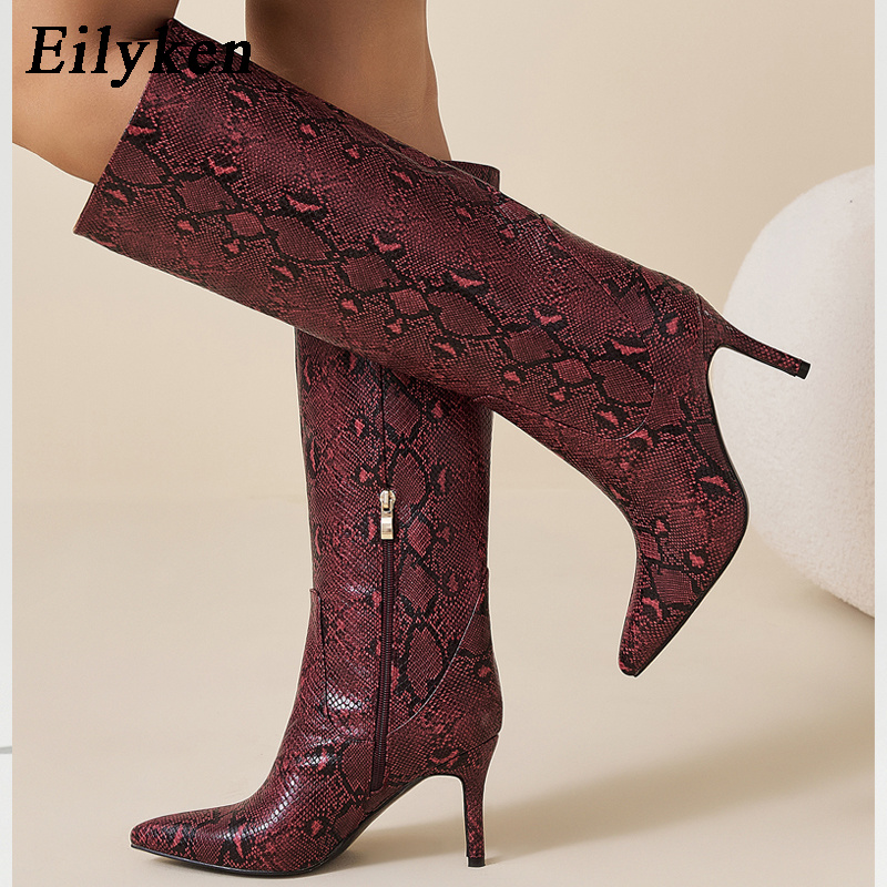 Eilyken Sexy Thin High Heels S - Winter Fashion Women Boots recension och pris