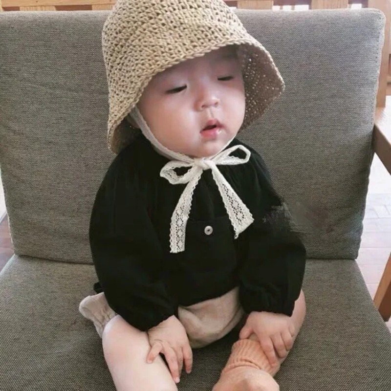 Summer Korean Baby Boy Girl St - Straw Hat Summer recension och pris
