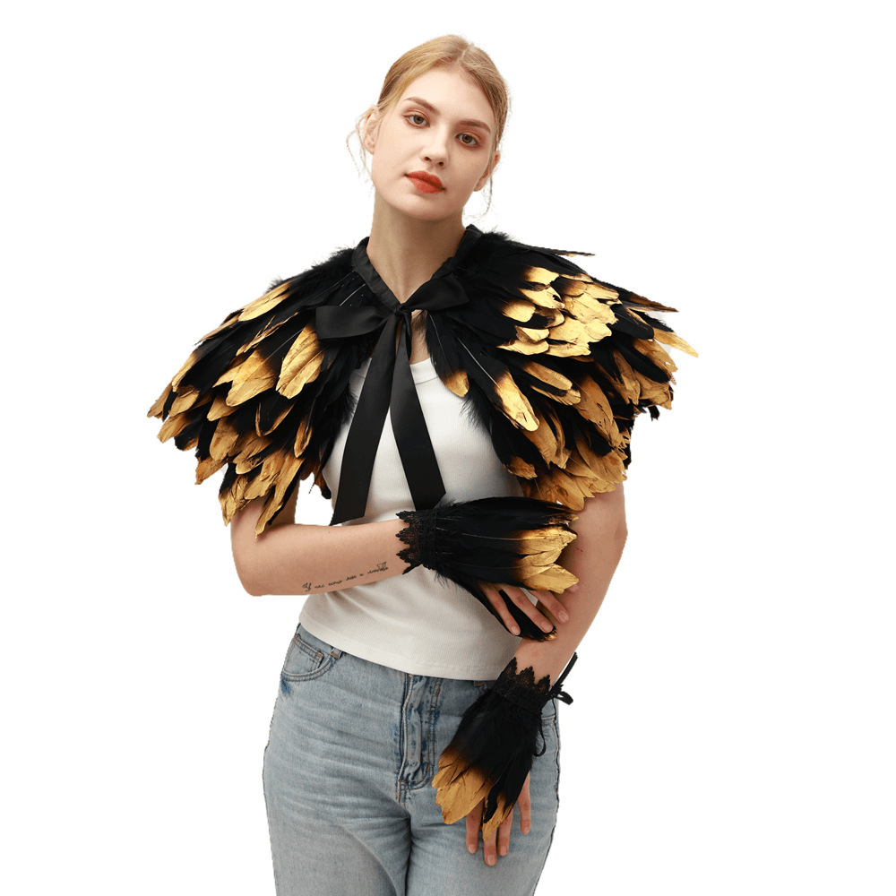Steampunk Gothic Exaggerates G - Women'S Fashion Poncho recension och pris
