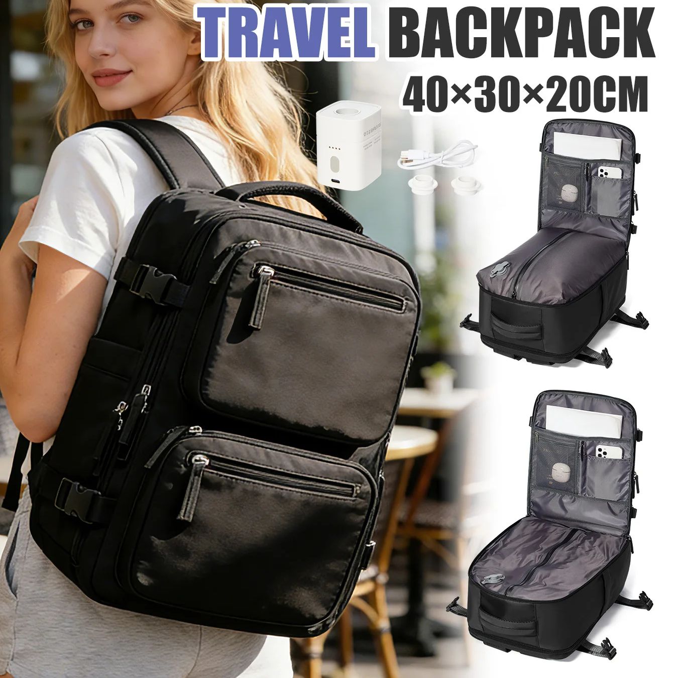 Women Backpack Vacuum Backpack - Women'S Fashion Belts recension och pris