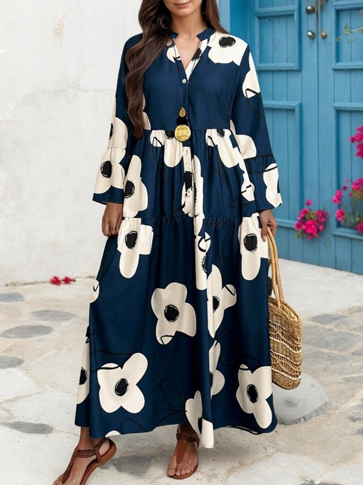 XL-4XL Plus Size Clothes Dress - Xl Women'S Fashion recension och pris
