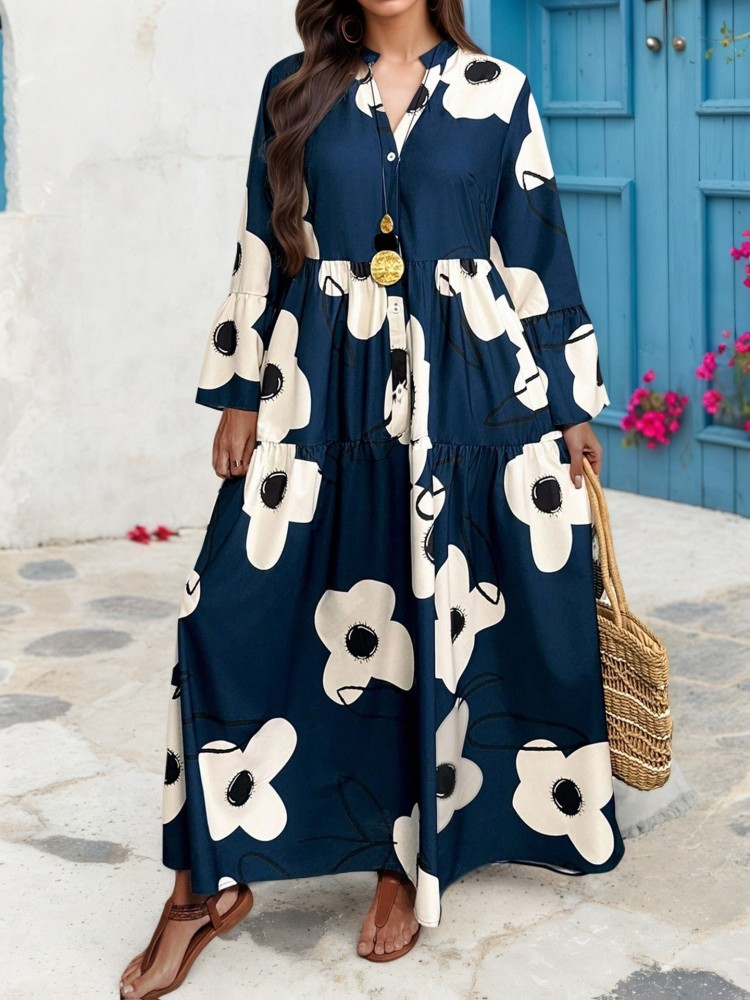 XL-4XL Plus Size Clothes Dress - Xl Women'S Fashion recension och pris