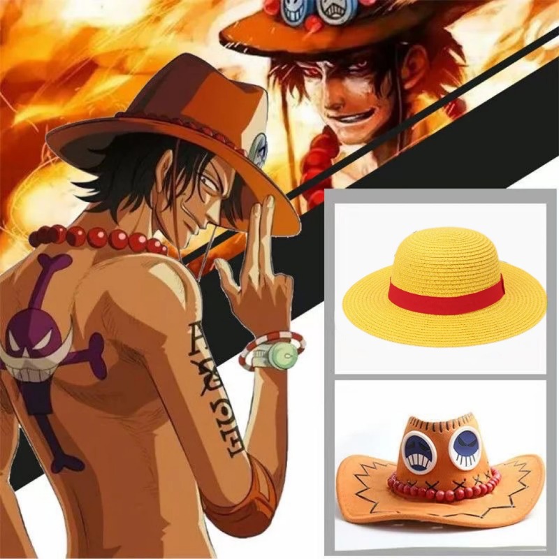 Anime Luffy Straw Hat for Men  - Straw Hat Summer recension och pris