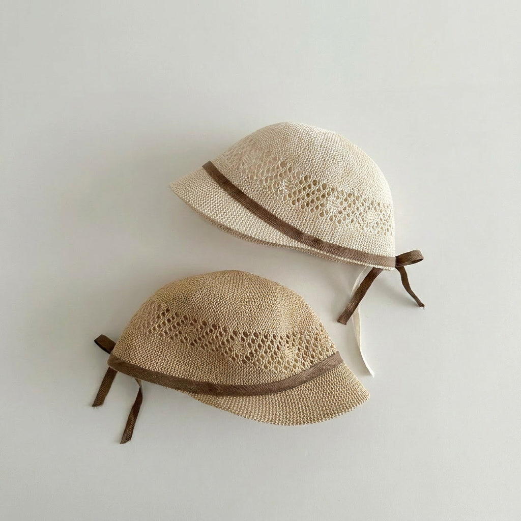 Summer Kids Flat Cap 2-5T Holl - Straw Hat Summer recension och pris